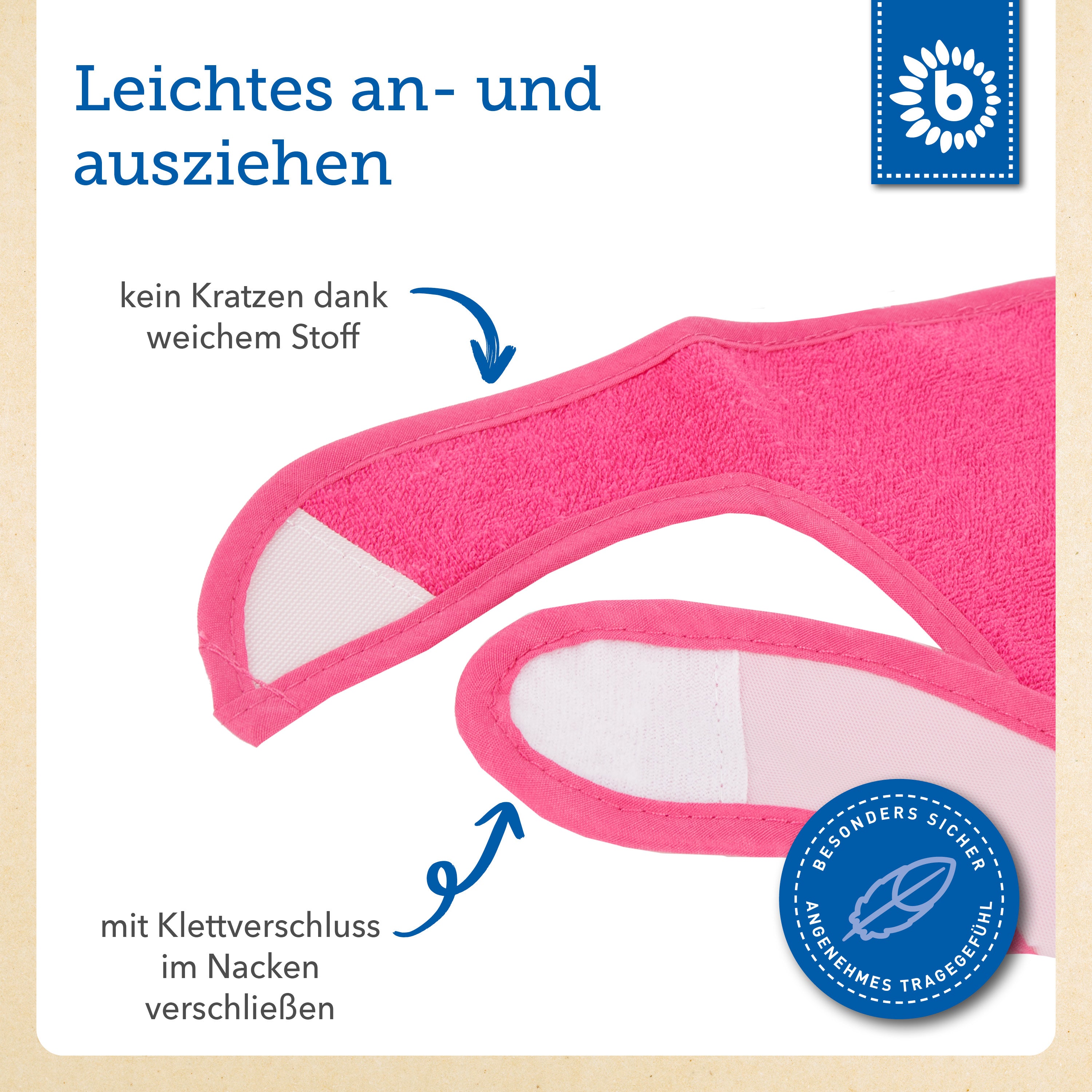 4er Set Lätzchen Cherry Blossom