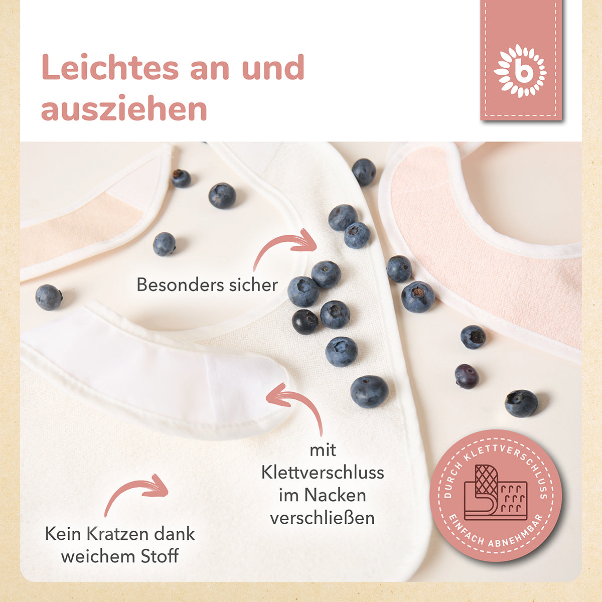 Lätzchen 5er Set Ella