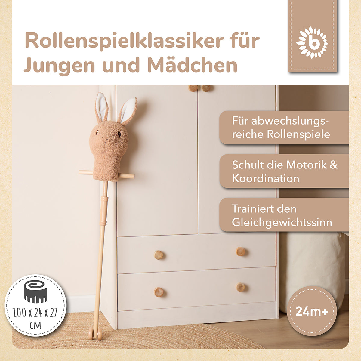 Steckentier Hase Fine