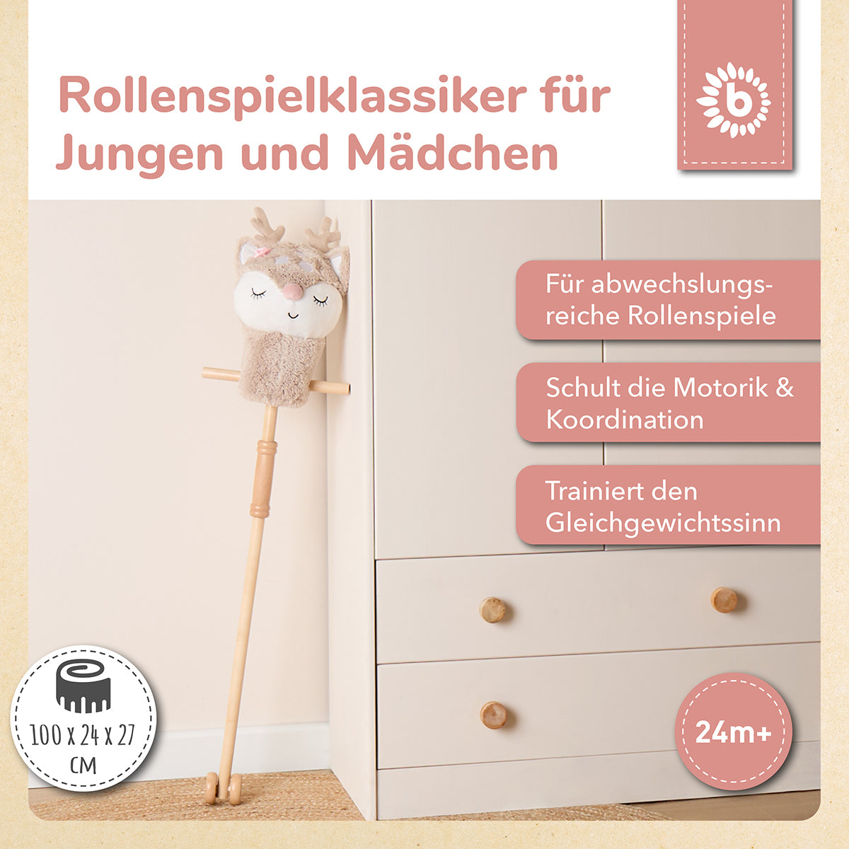 Steckentier Reh Ella