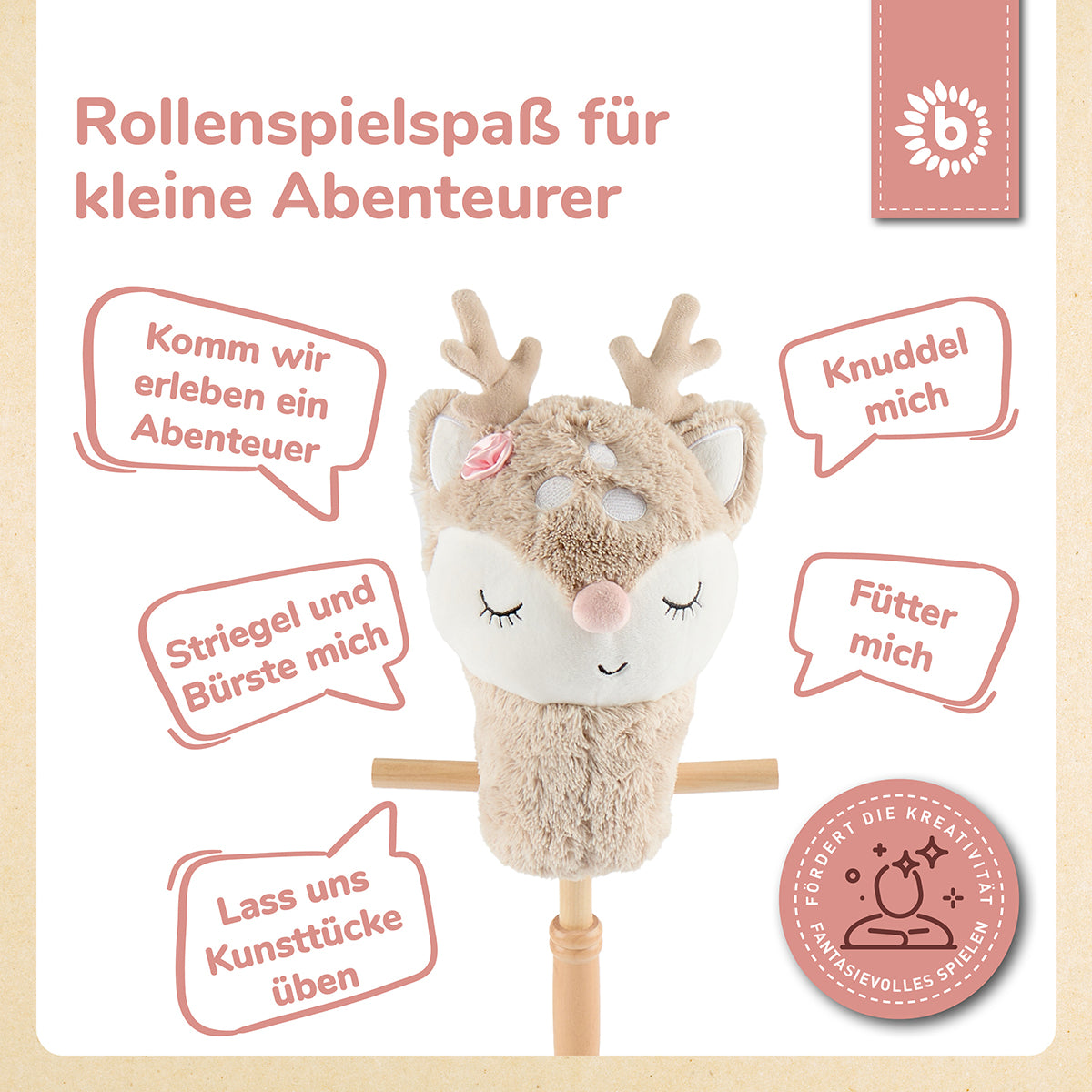 Steckentier Reh Ella