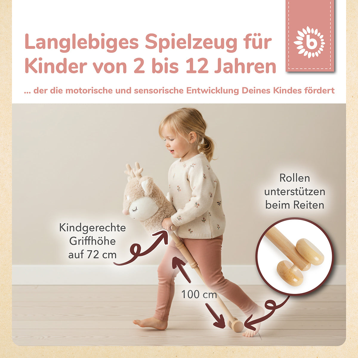 Steckentier Reh Ella