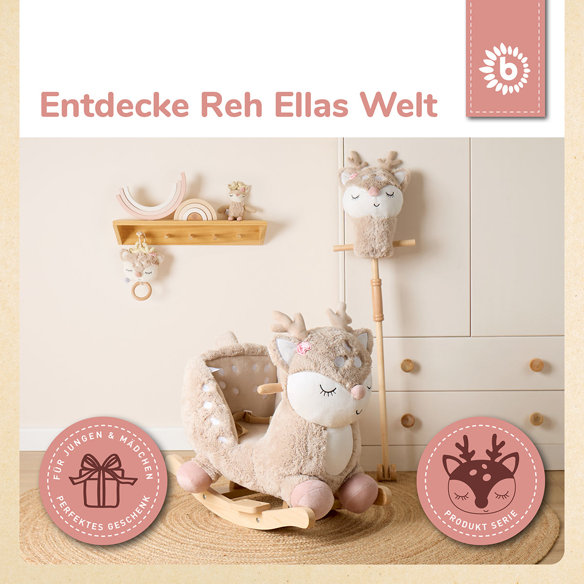 Steckentier Reh Ella