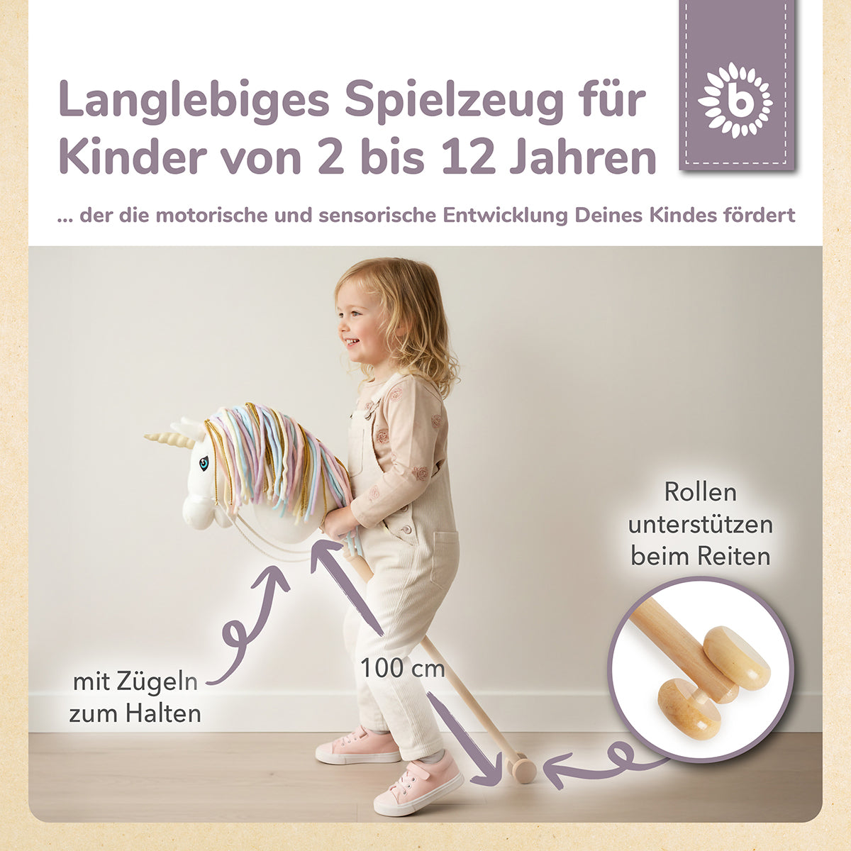 STECKENTIER EINHORN RAINBOW