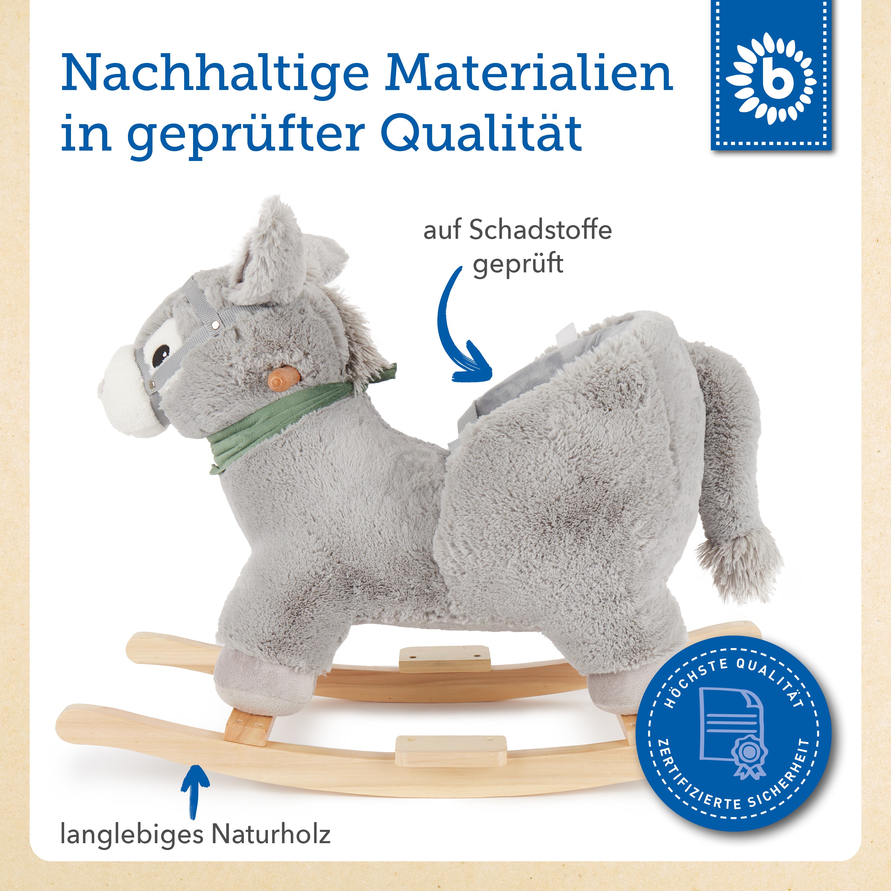 Schaukel Esel Luca