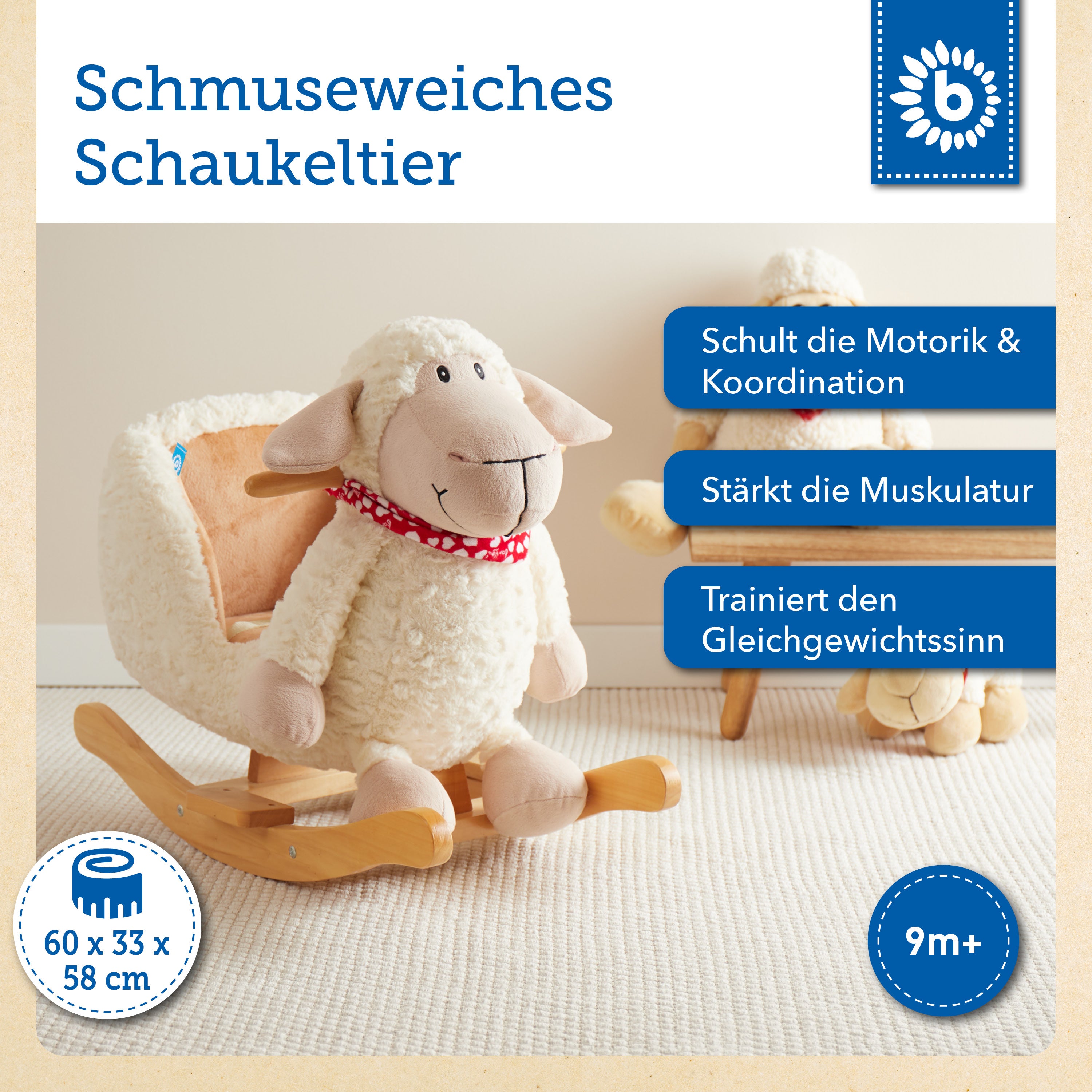 Schaukeltier Schaf