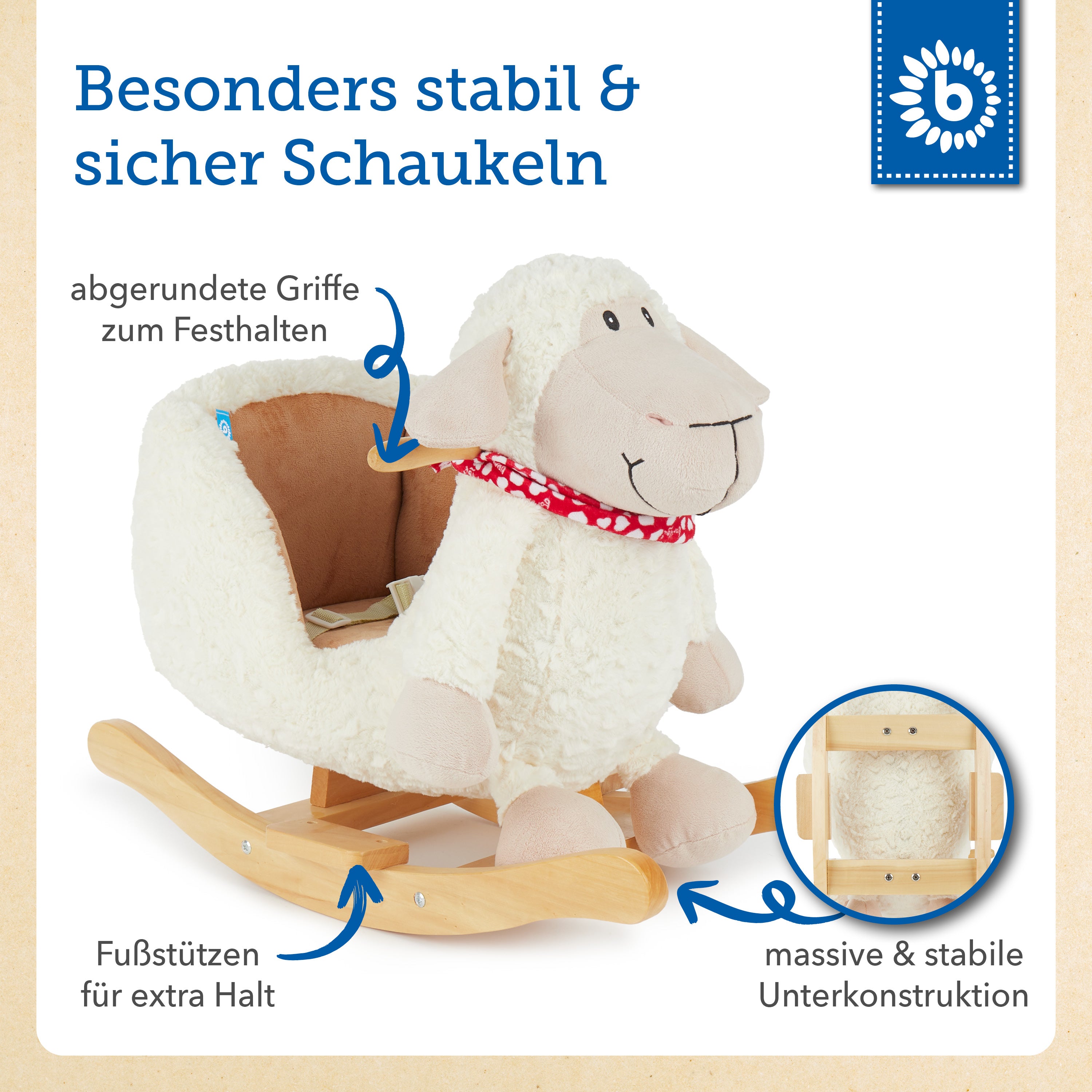 Schaukeltier Schaf
