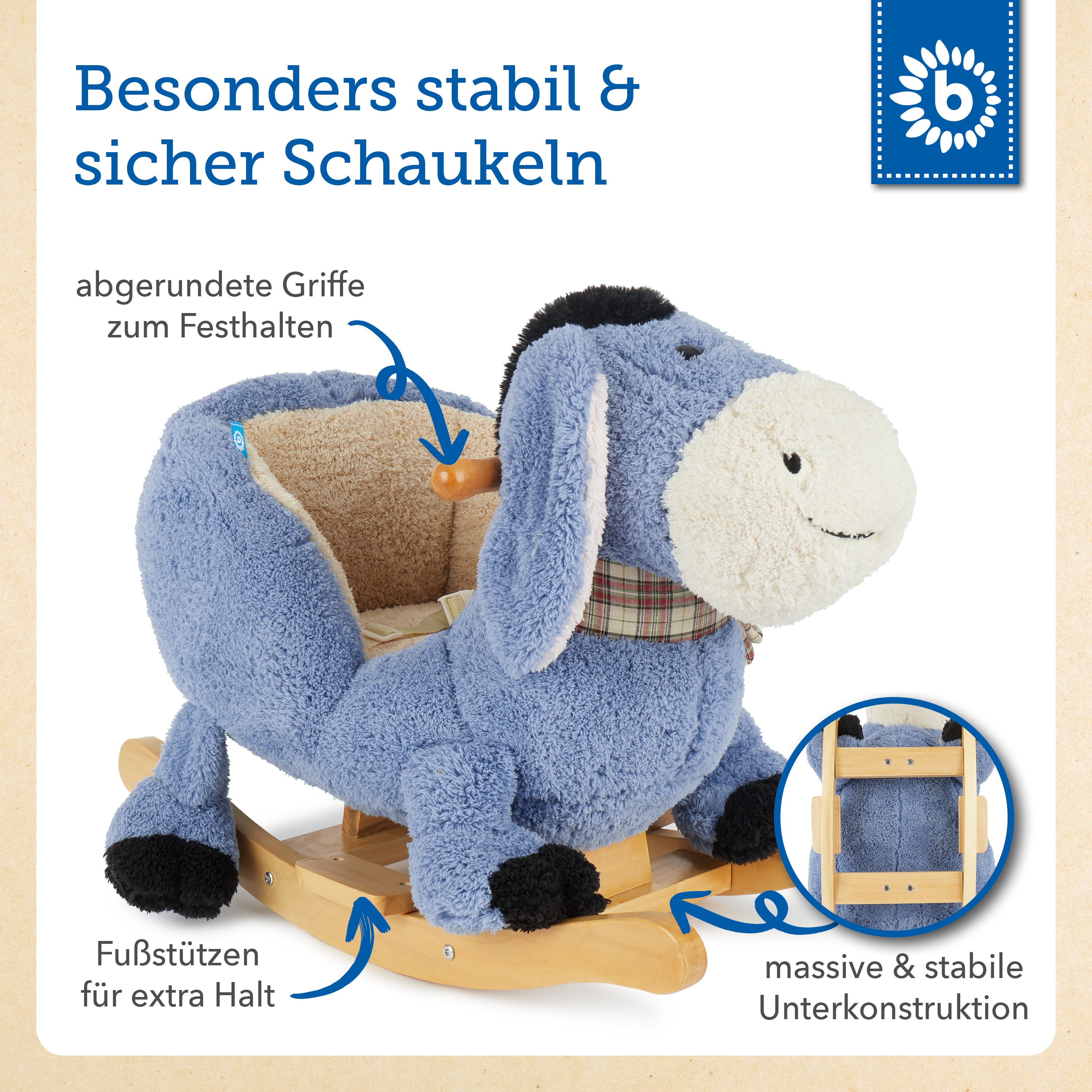Schaukel Esel