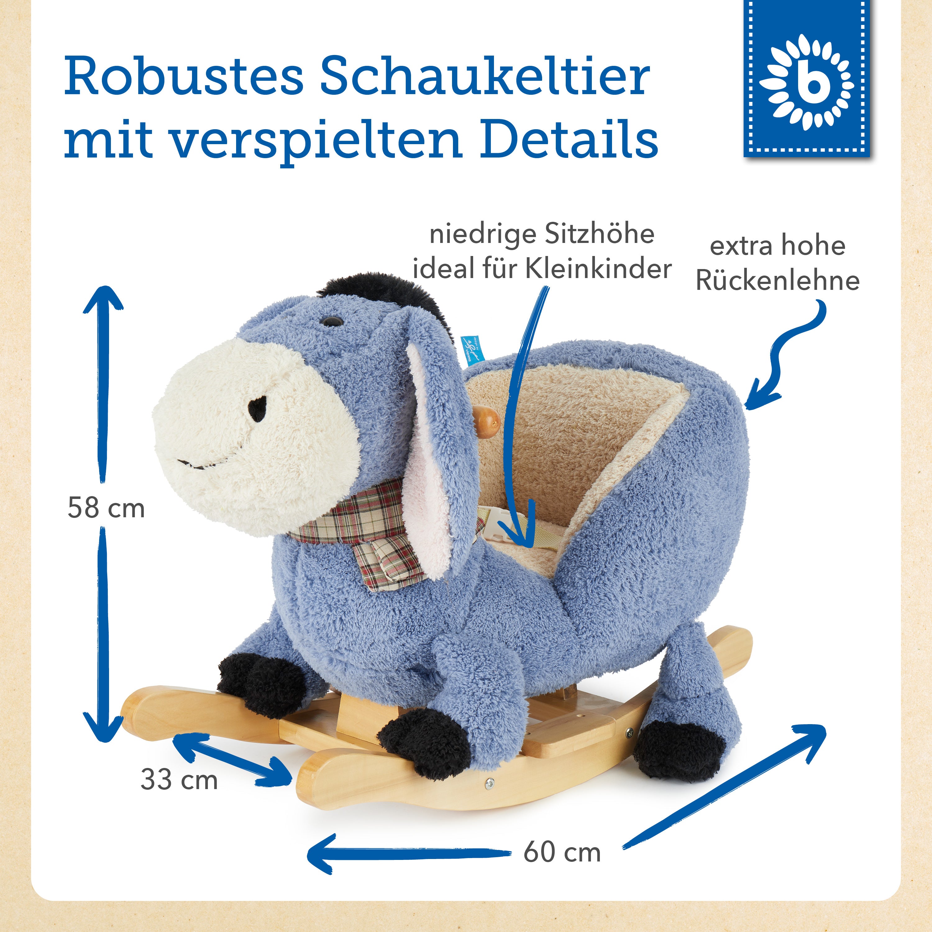 Schaukel Esel