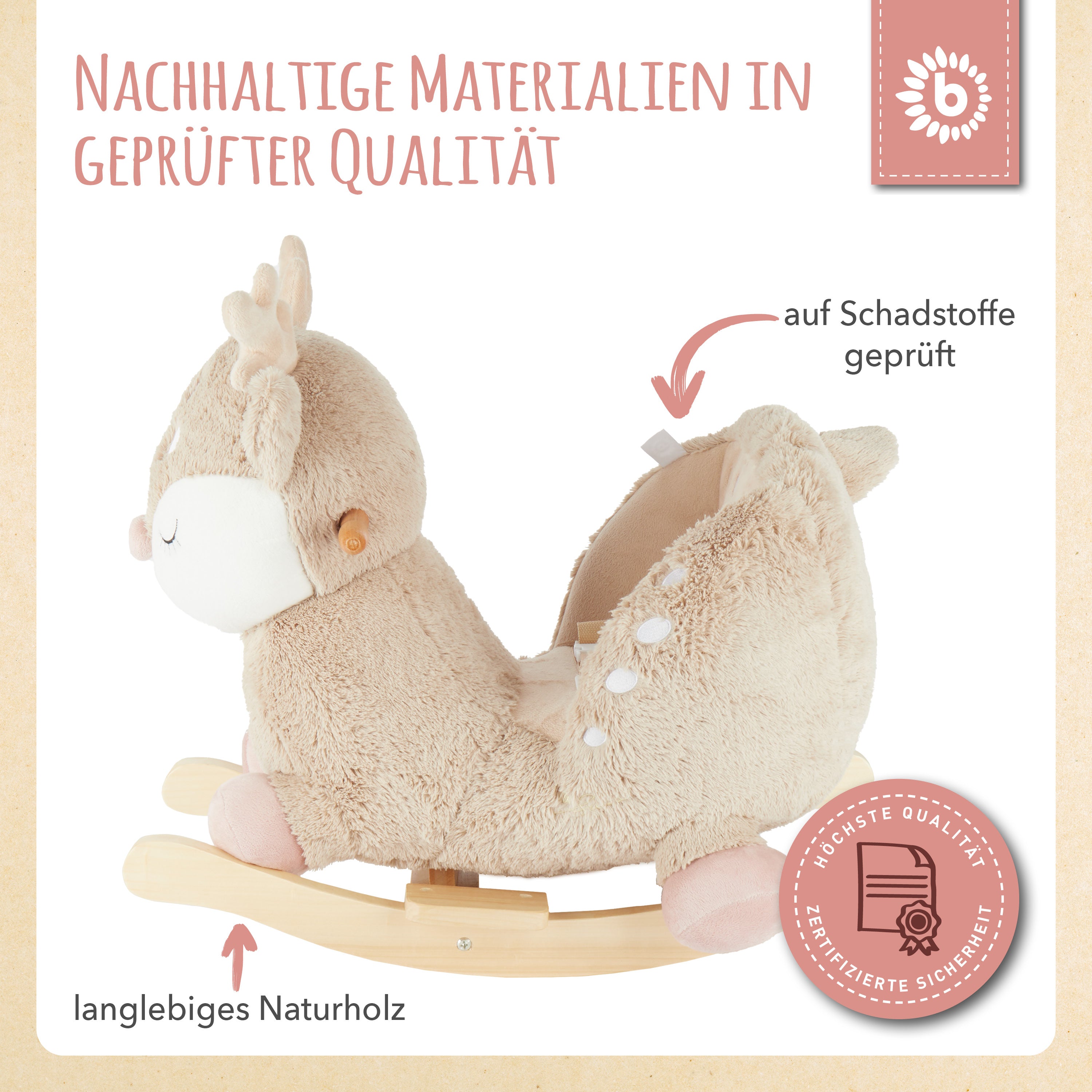 Schaukeltier Baby Reh Ella