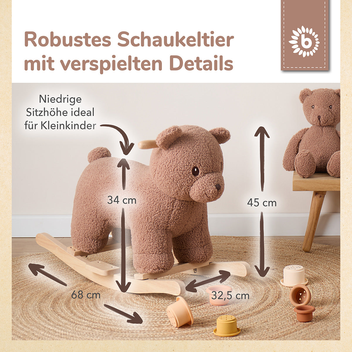 Schaukeltier Bär Mika