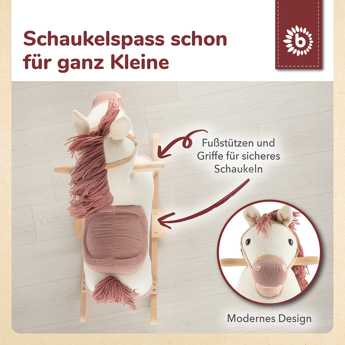 Schaukelpferd Ginger