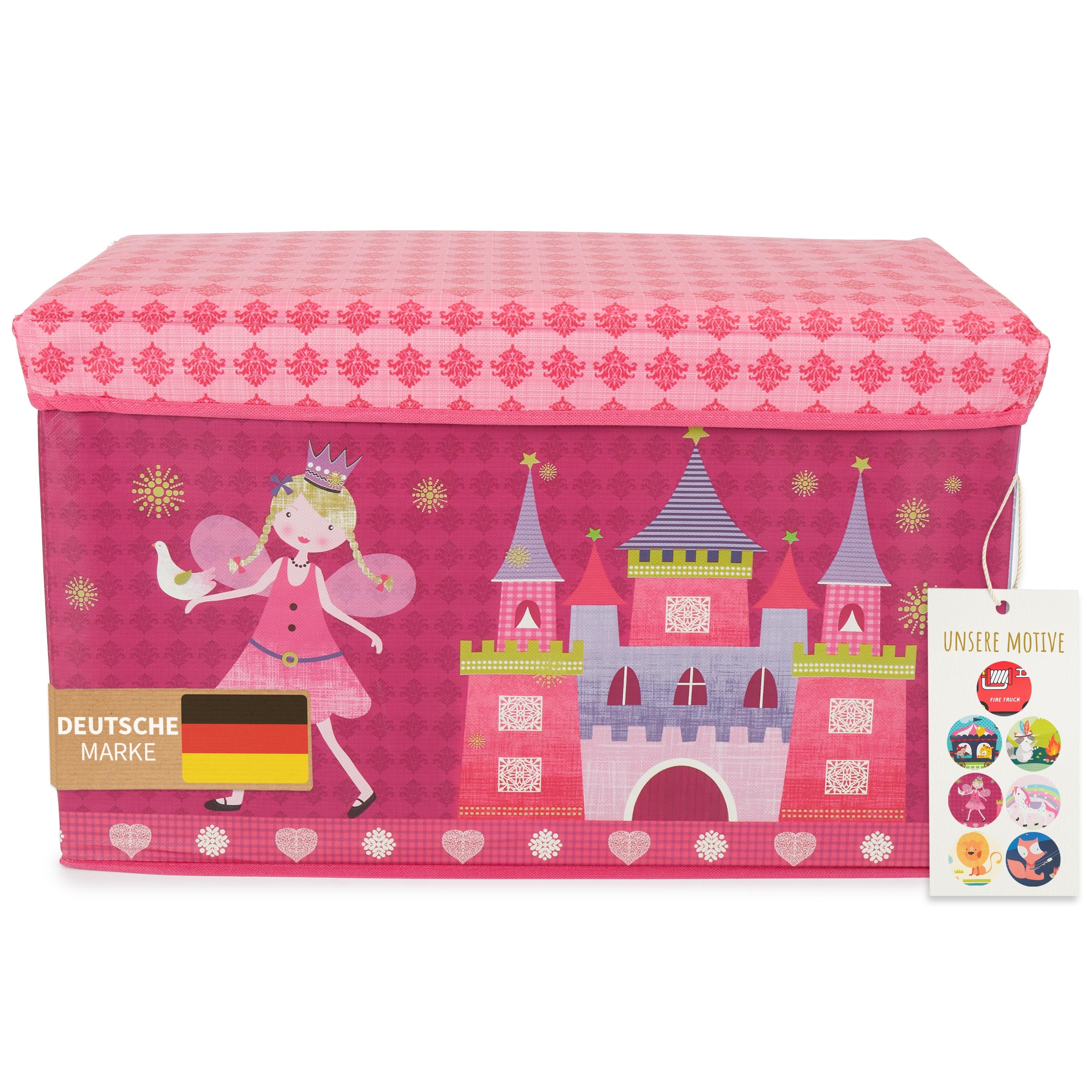 2in1 Staubox & Sitzbank Prinzessin