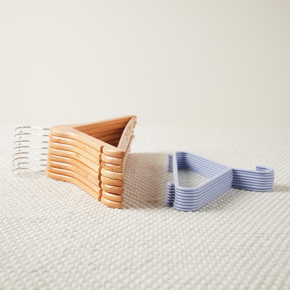 KLEIDERBÜGEL 8ER SET LILAC