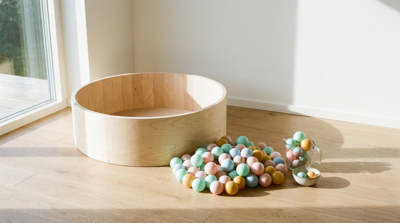 Bälle für Bällebad: Welche Größe & wie viele Bälle brauchst du?