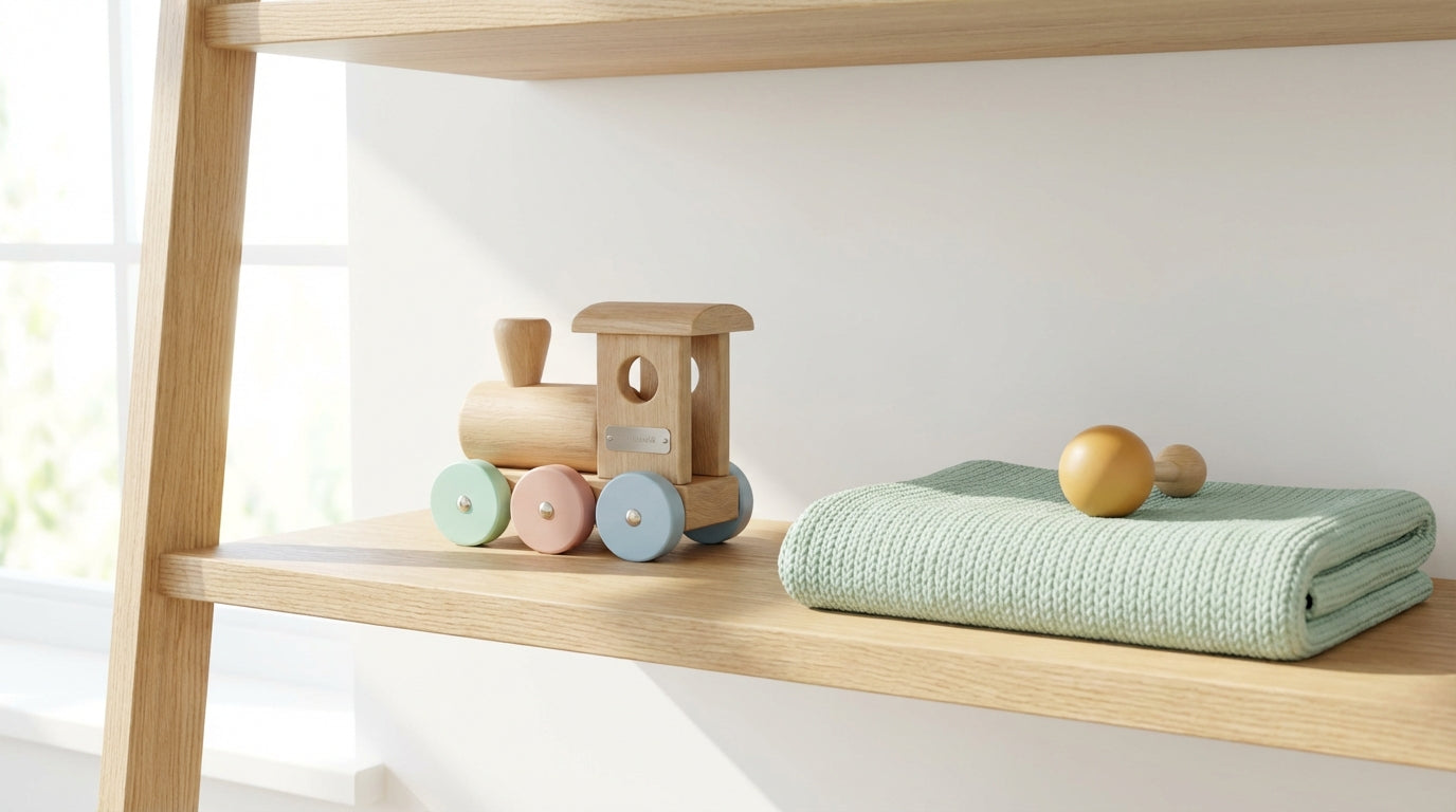 Holzzug personalisiert: DIY-Ideen & Sicherheit fürs Geburtsgeschenk