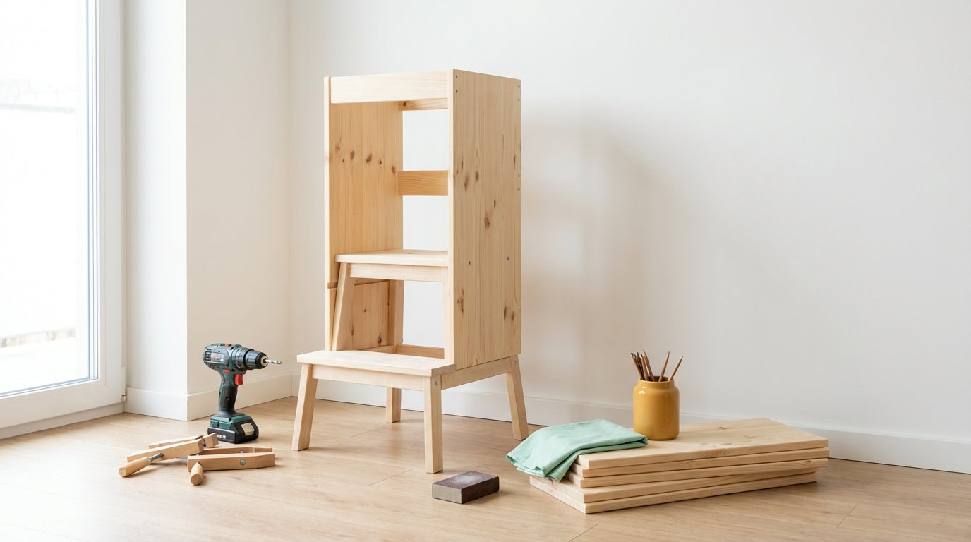 IKEA Lernturm selber bauen: BEKVÄM Anleitung, Maße & Checkliste