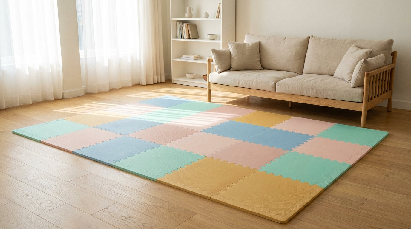 Puzzlematte XXL: Größen & Formen – so passt sie wirklich in euren Raum