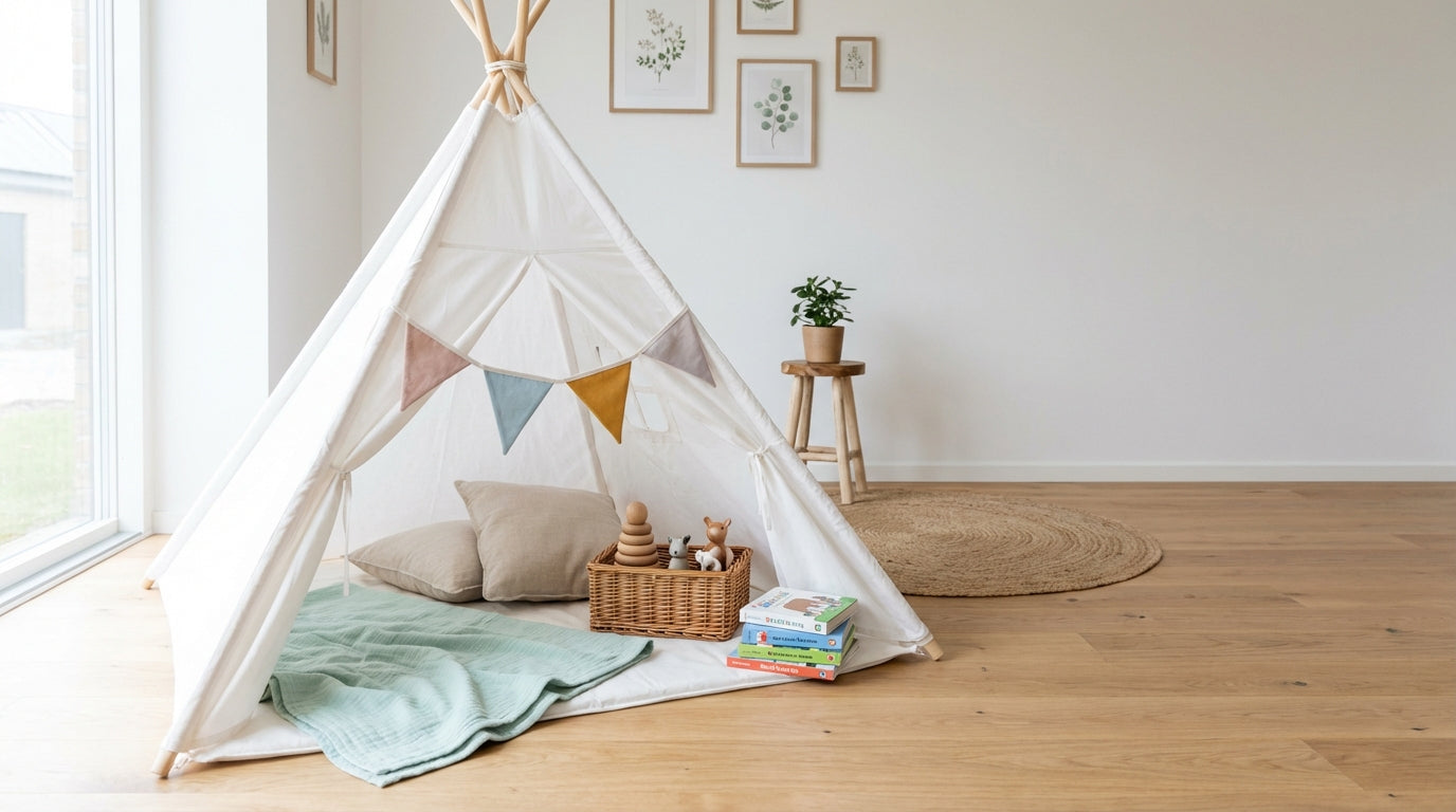 Was gehört in ein Spielzelt für Kinder? Checkliste, Ideen & Ordnung