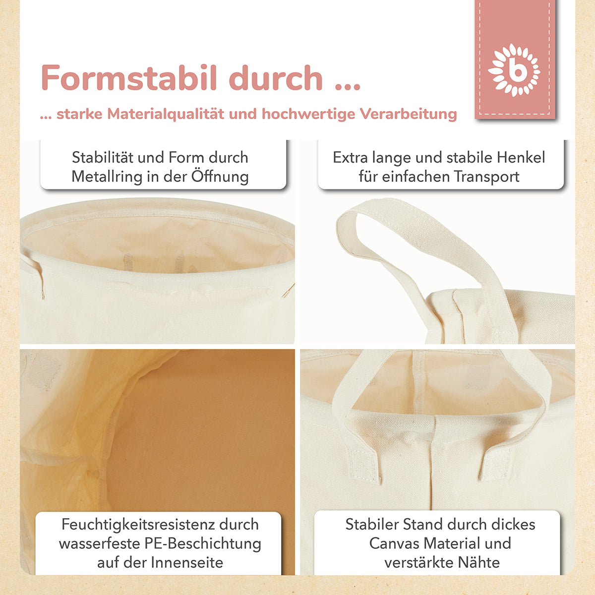 Aufbewahrungskorb Reh Ella