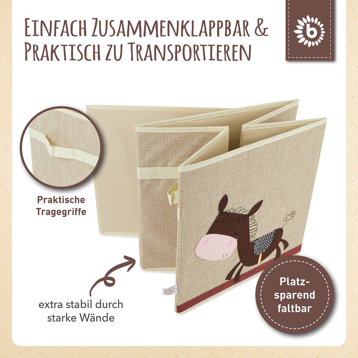 Aufbewahrungsbox Esel