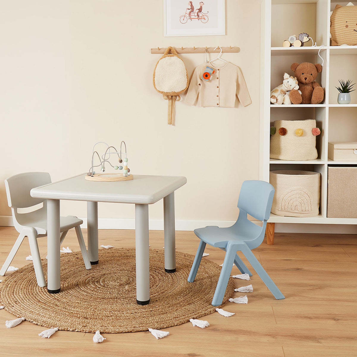 Kinderstuhl hazy blue