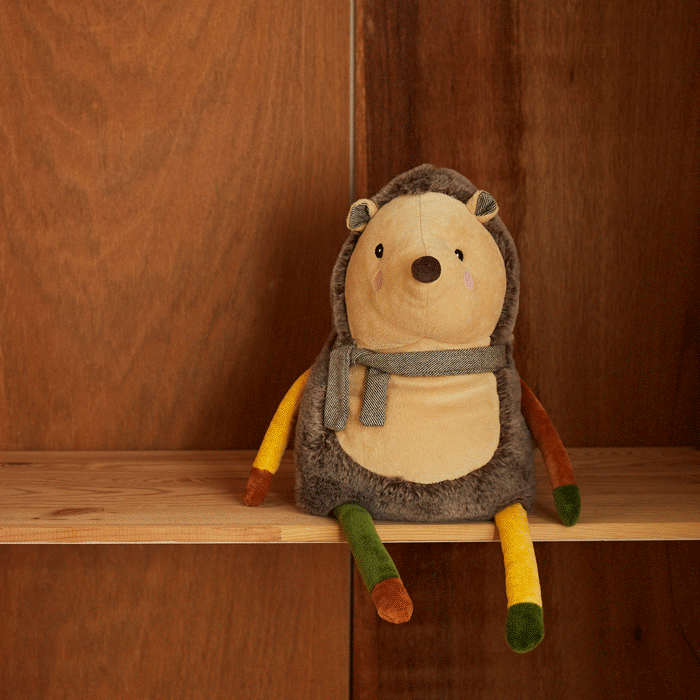 Spielfigur Igel Piksi mit Rassel