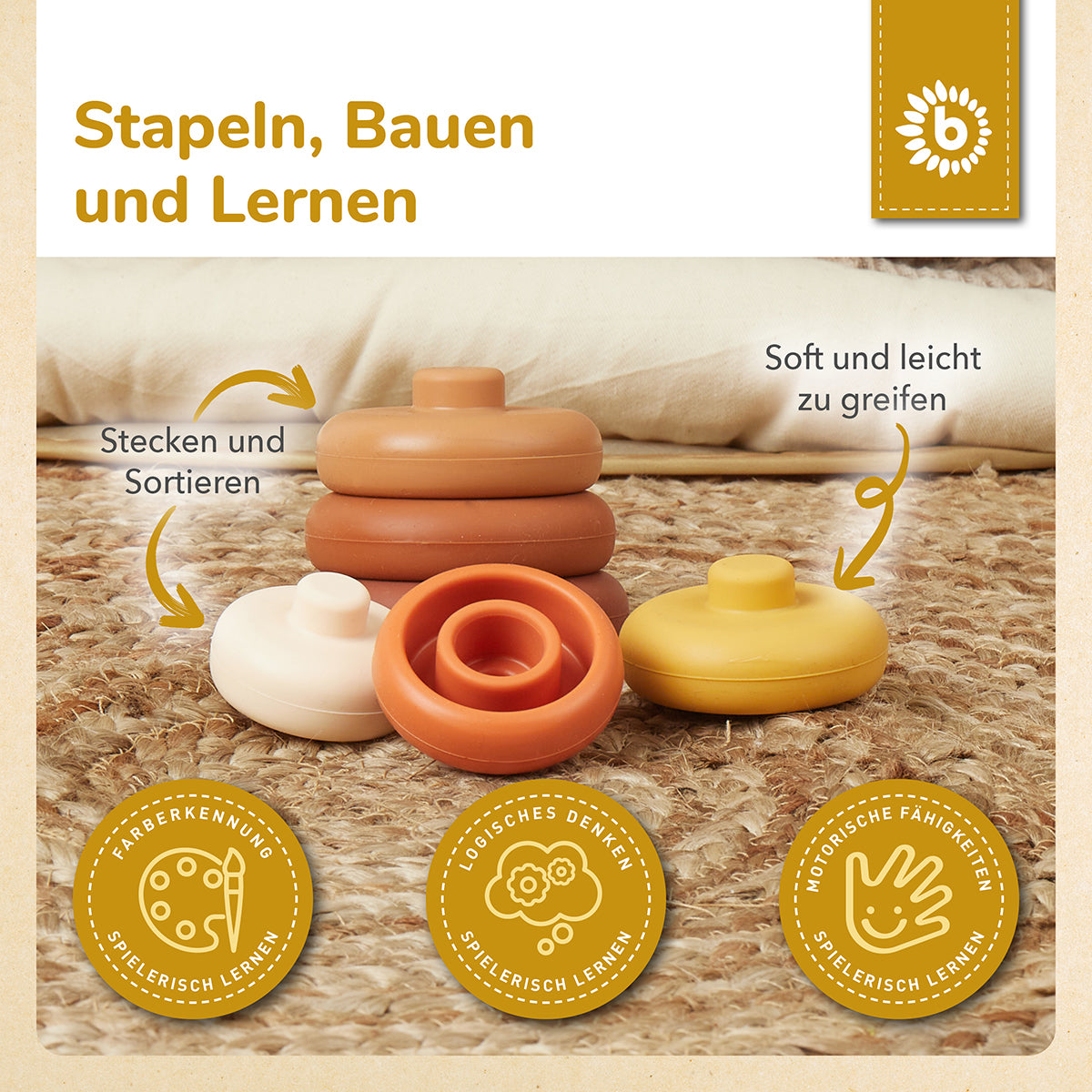 Silikon Stapelturm Chocolate Bliss