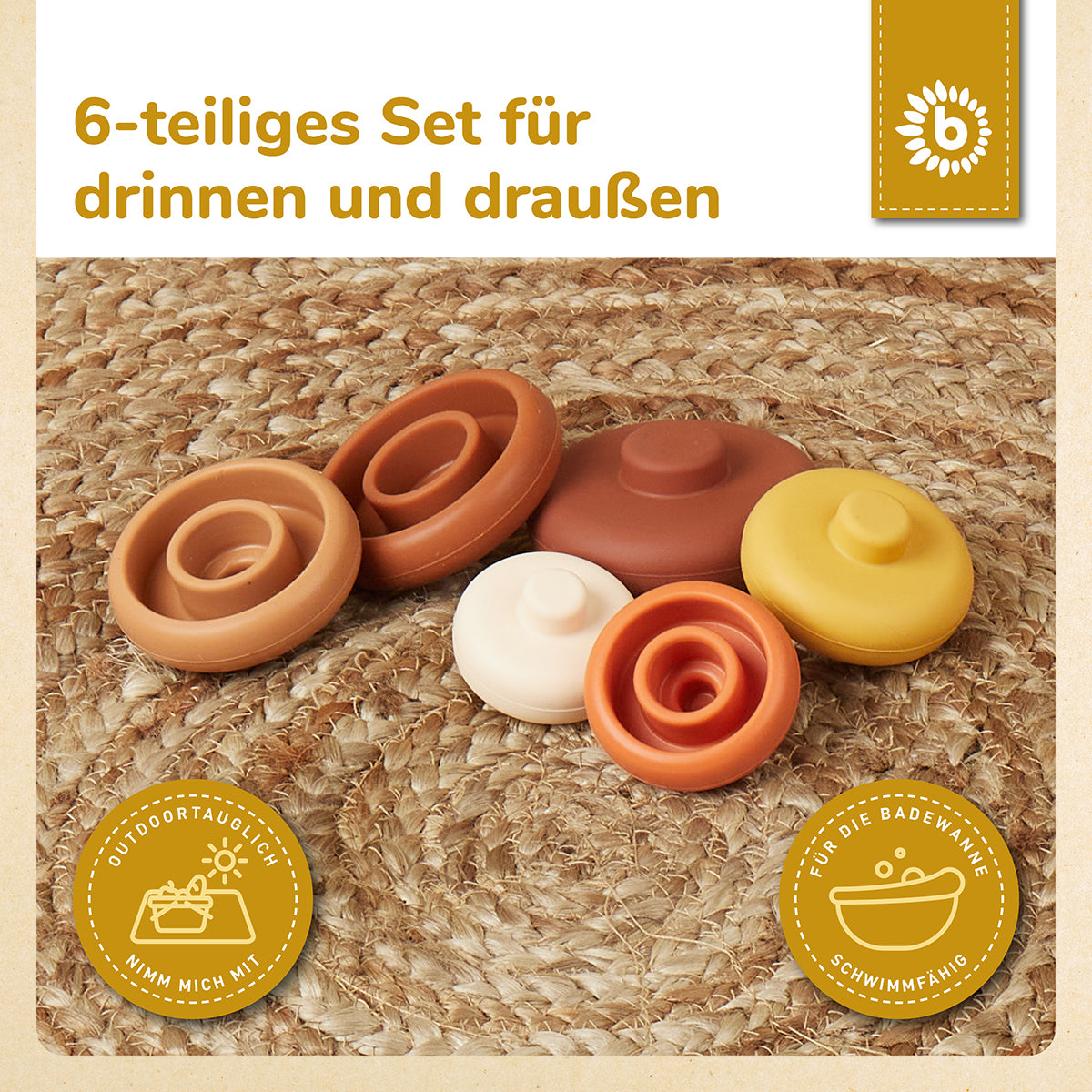 Silikon Stapelturm Chocolate Bliss