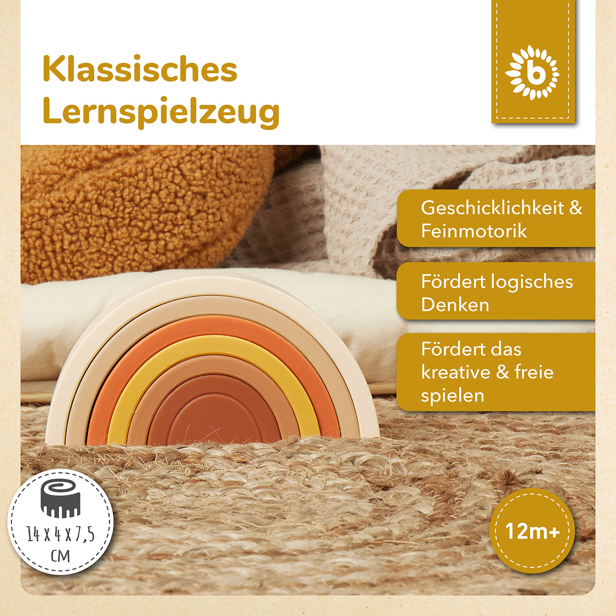 Silikon Regenbogen Chocolate Bliss