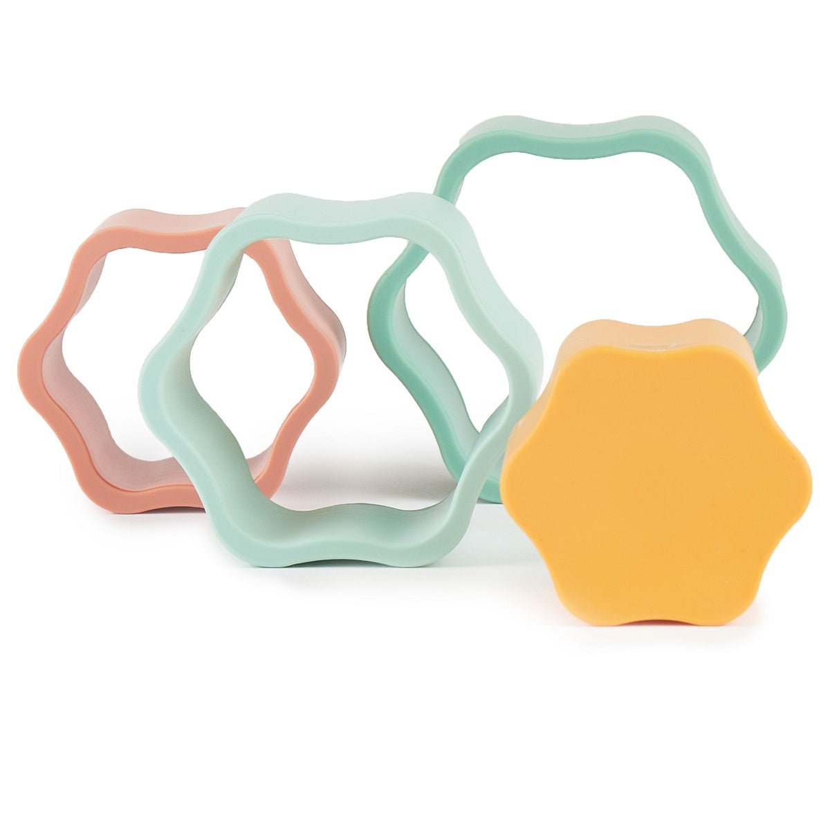 Silikon Stapelspiel Blume Tropical Vibes
