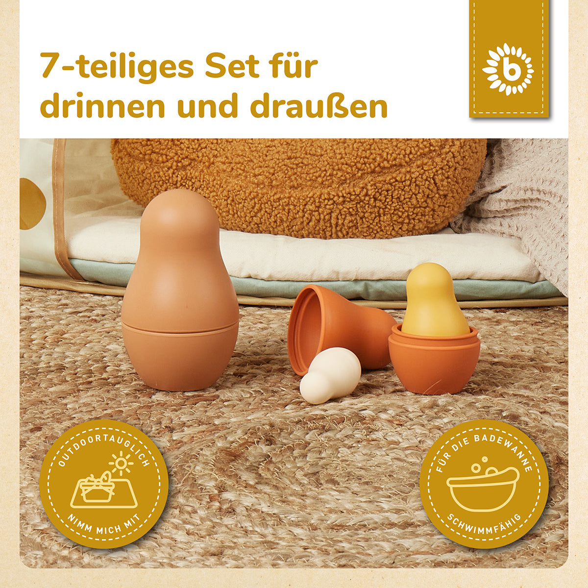 Silikon Matroschka Chocolate Bliss