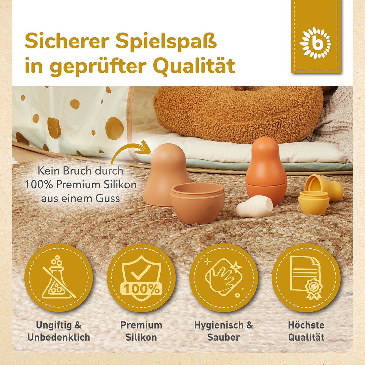 Silikon Matroschka Chocolate Bliss