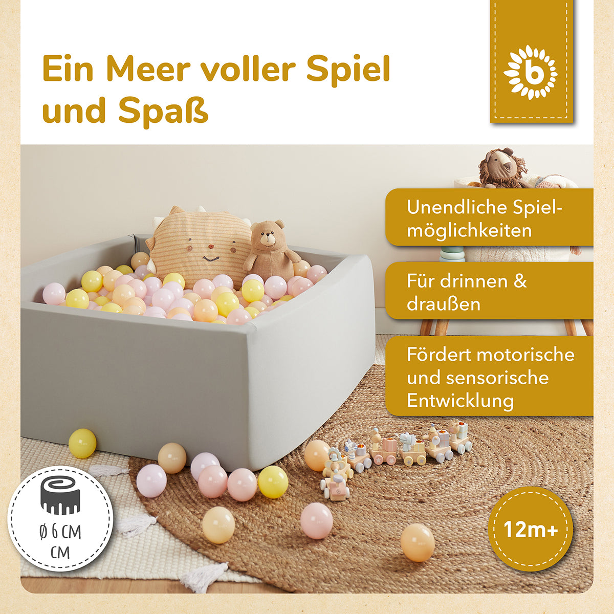 Bälle Blossom 100 Stück