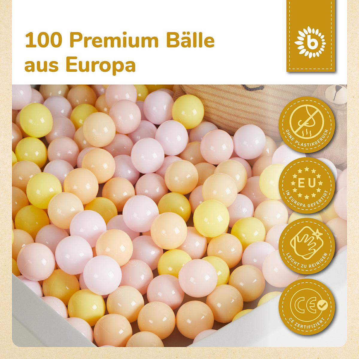 Bälle Blossom 100 Stück