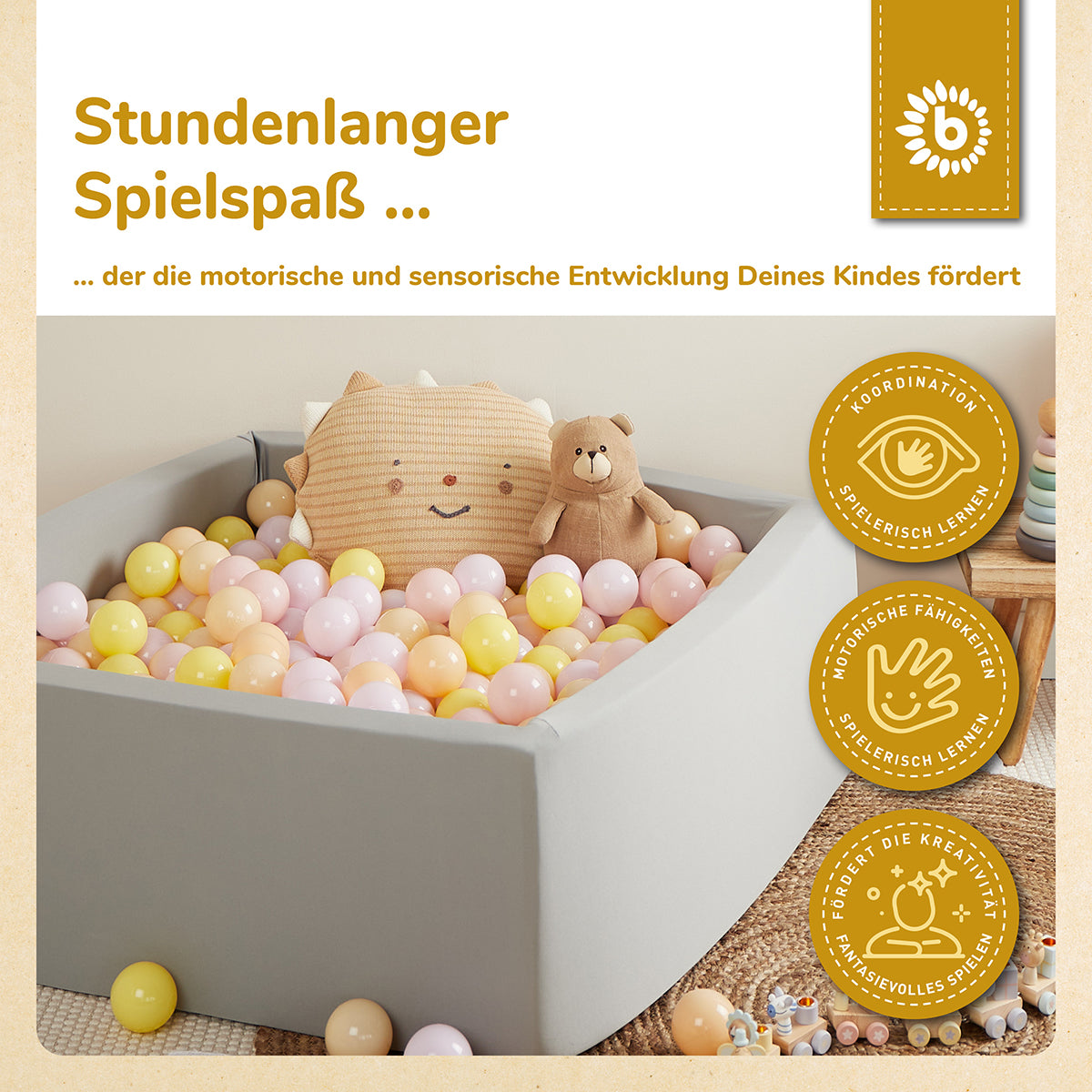 Bälle Blossom 100 Stück