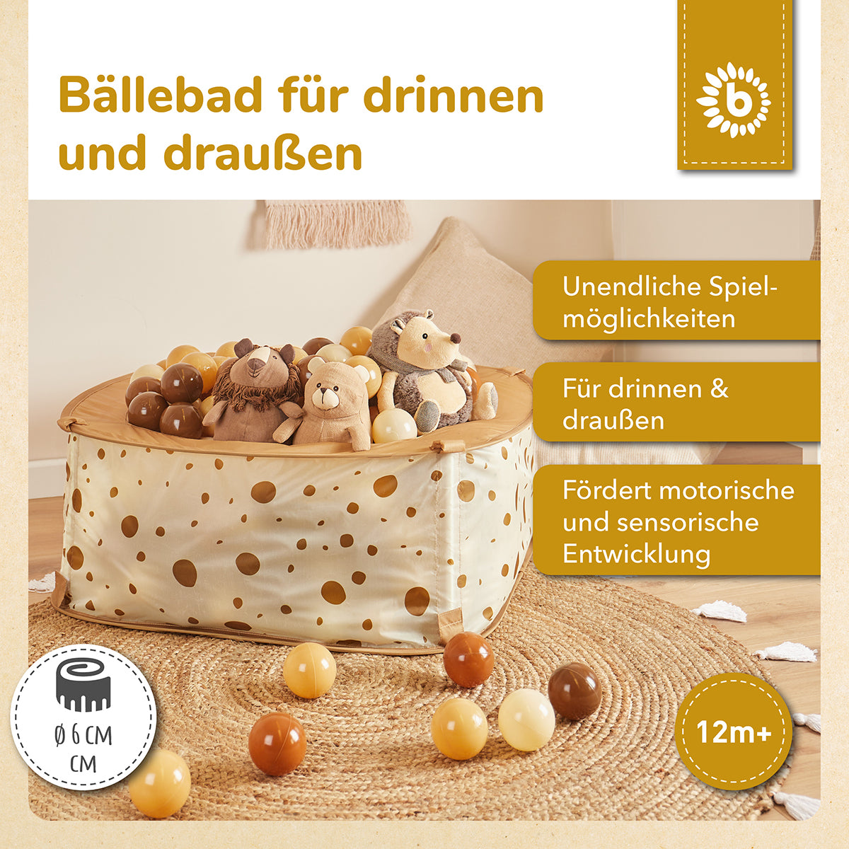 Bälle Chocolate Bliss 100 Stück