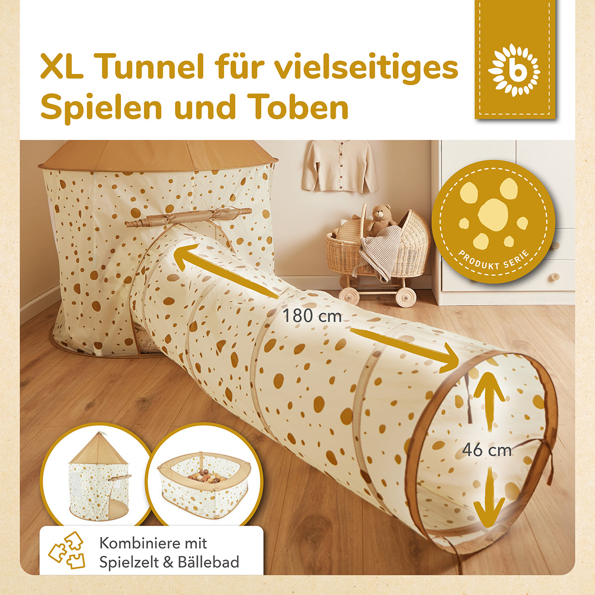 Pop up Spieltunnel Dots