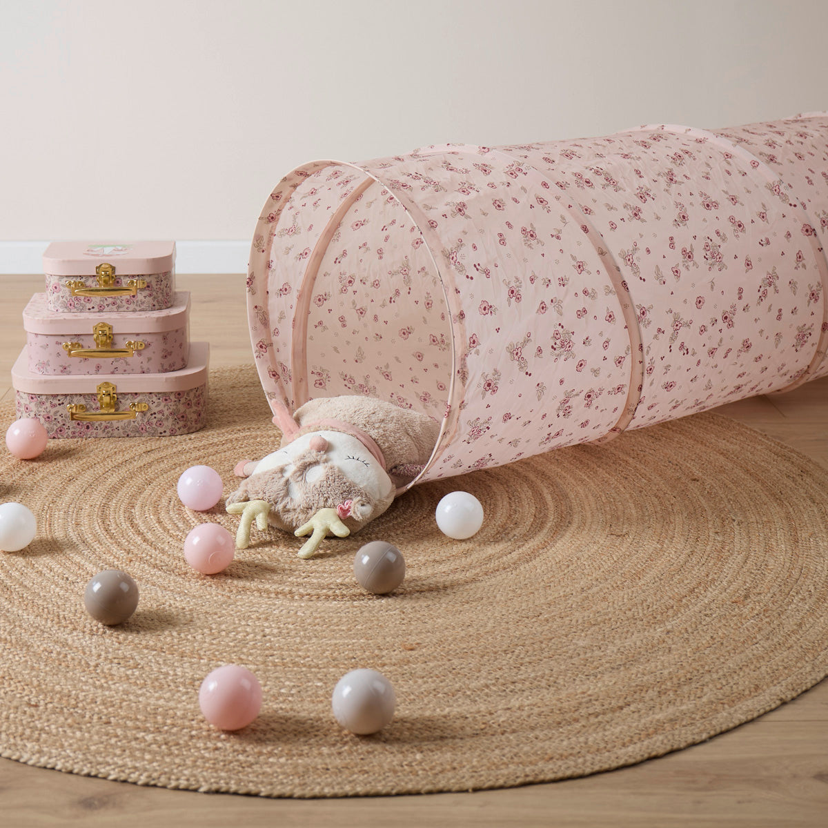 Pop Up Spieltunnel Dreamy Flowers
