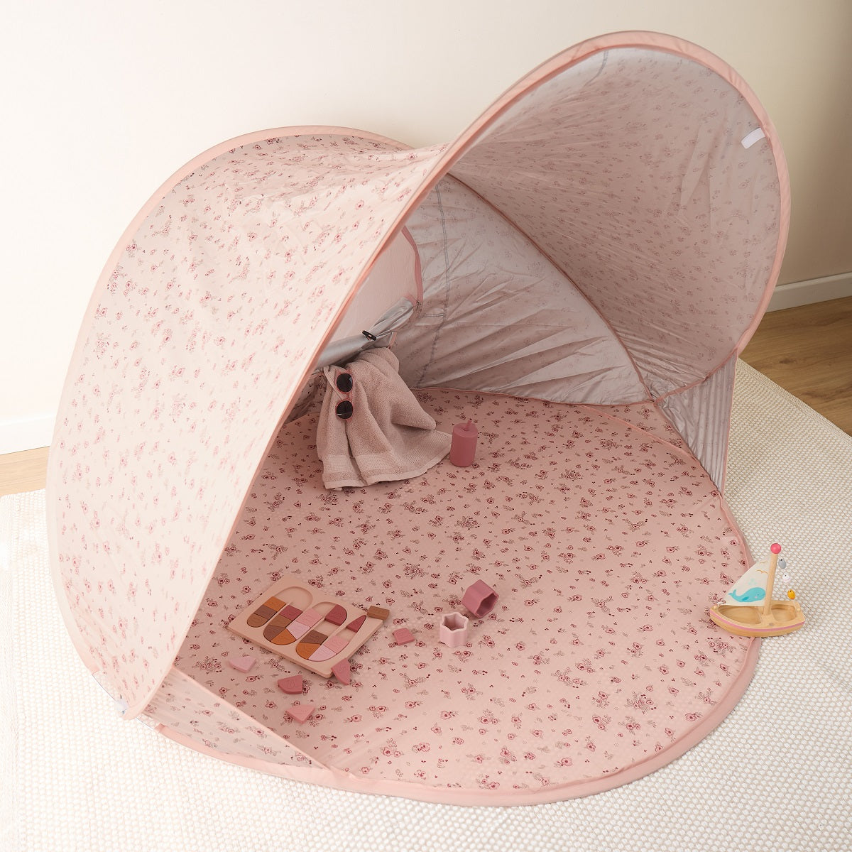 POP UP STRANDMUSCHEL DREAMY FLOWERS