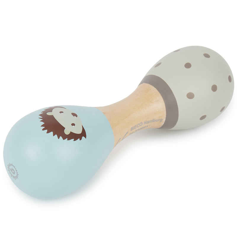 Hantelrasseln 2er Set Igel