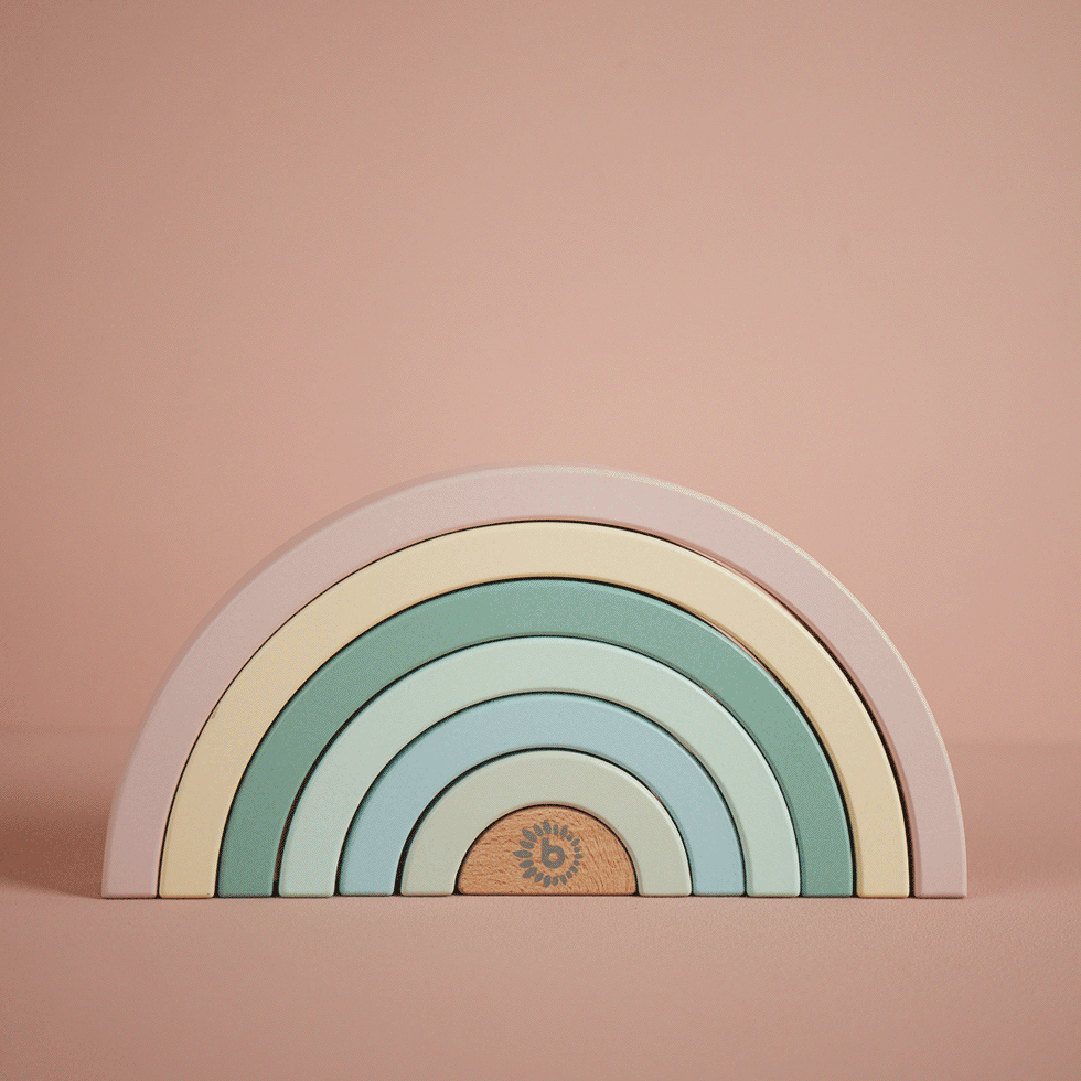 Regenbogen rose FSC®