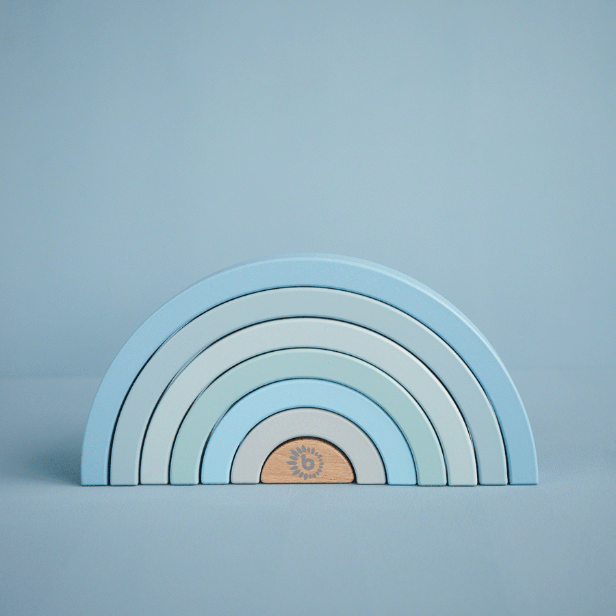Regenbogen blau FSC®