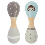 Hantelrasseln 2er Set Igel