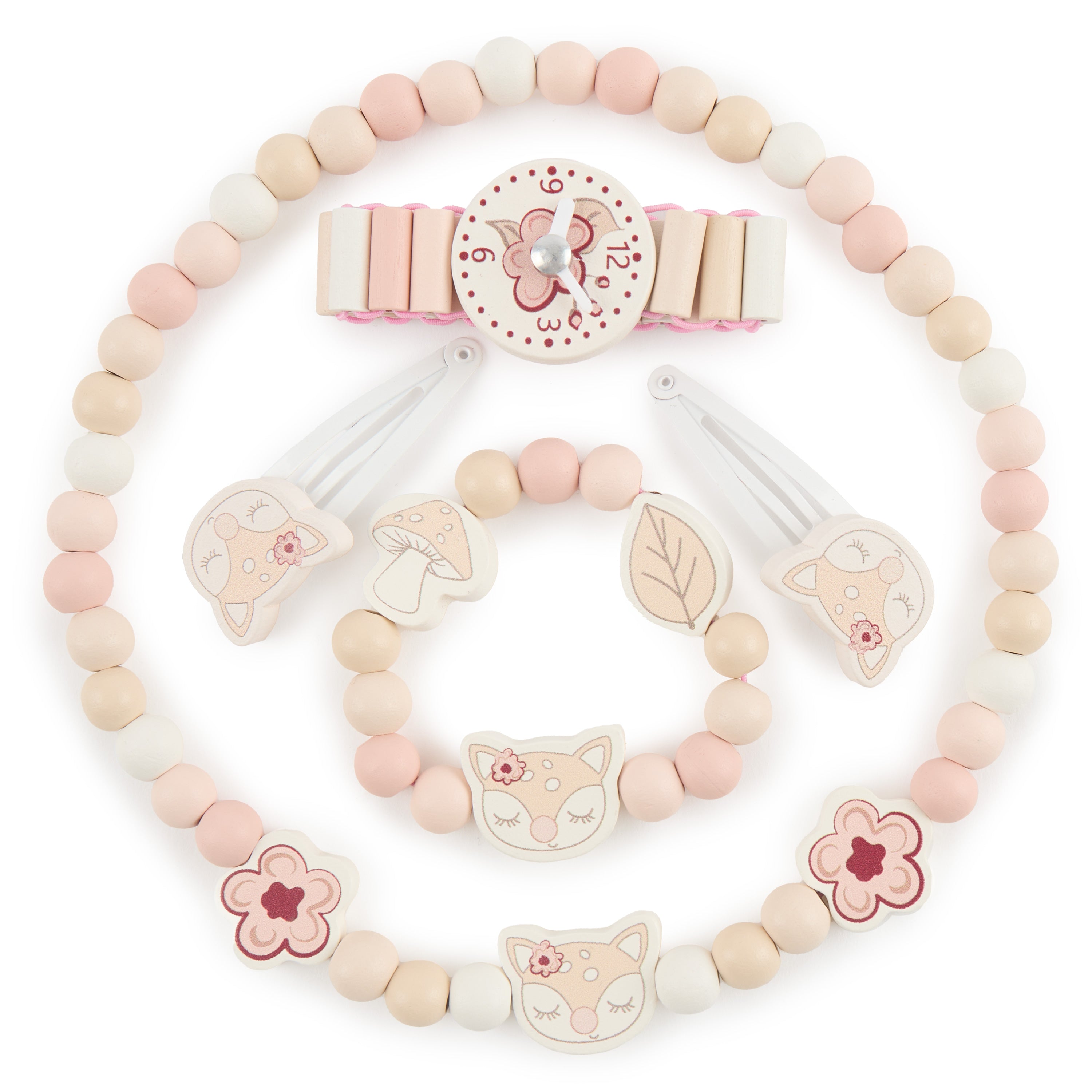 Holzschmuckset Reh Ella FSC®