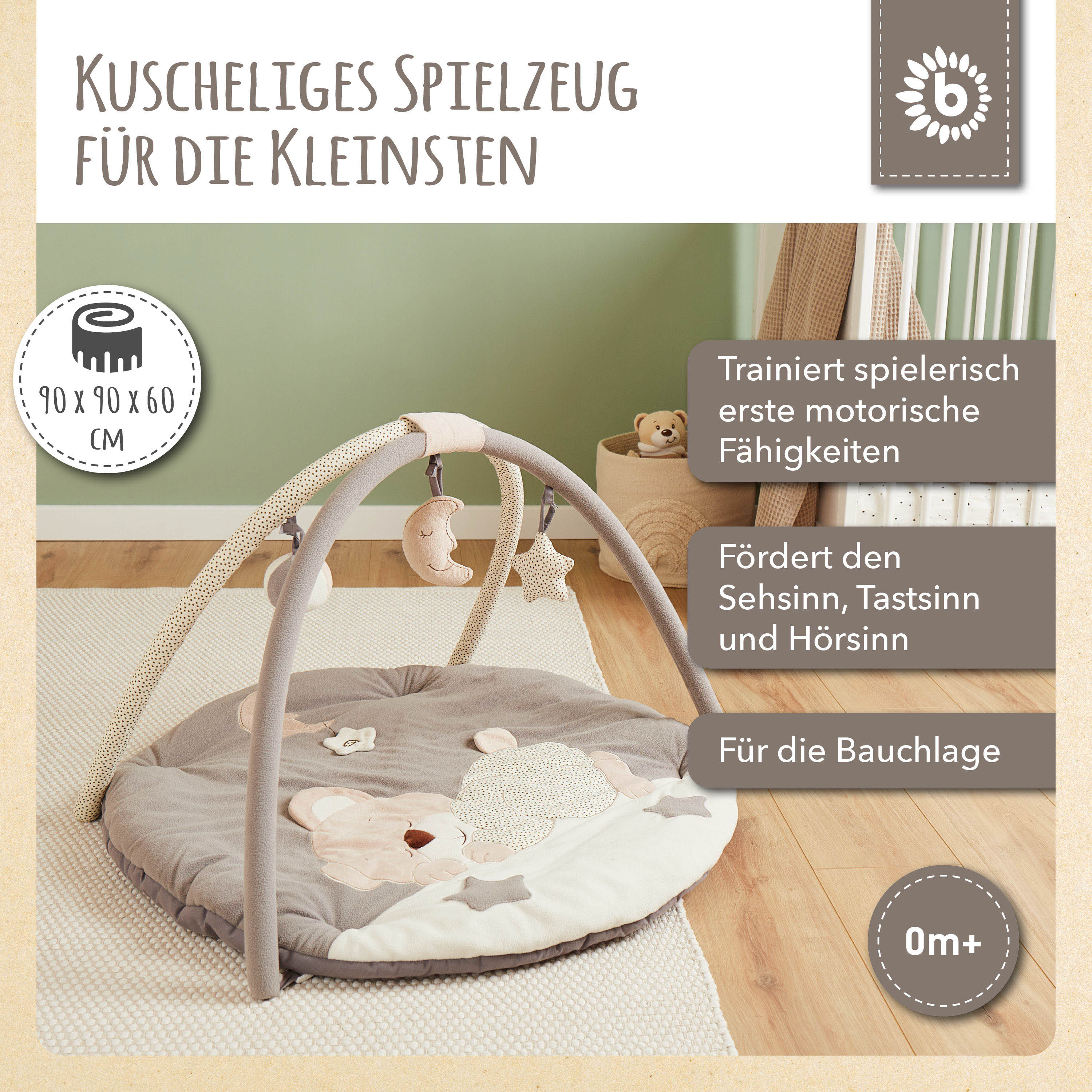 Spieldecke mit Activitybogen