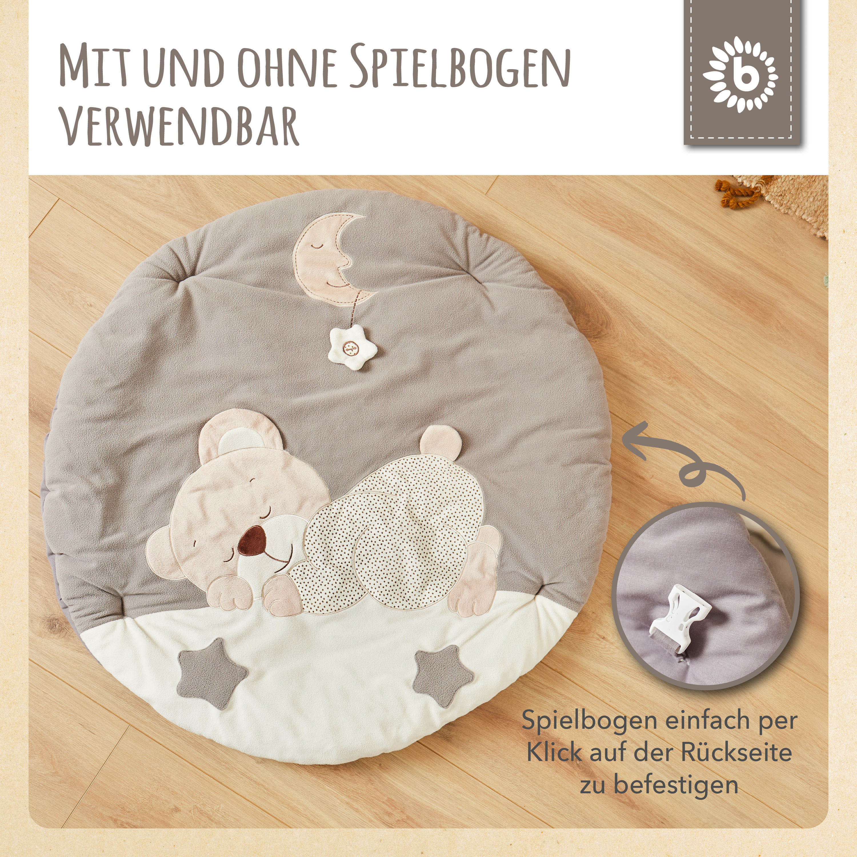 Spieldecke mit Activitybogen