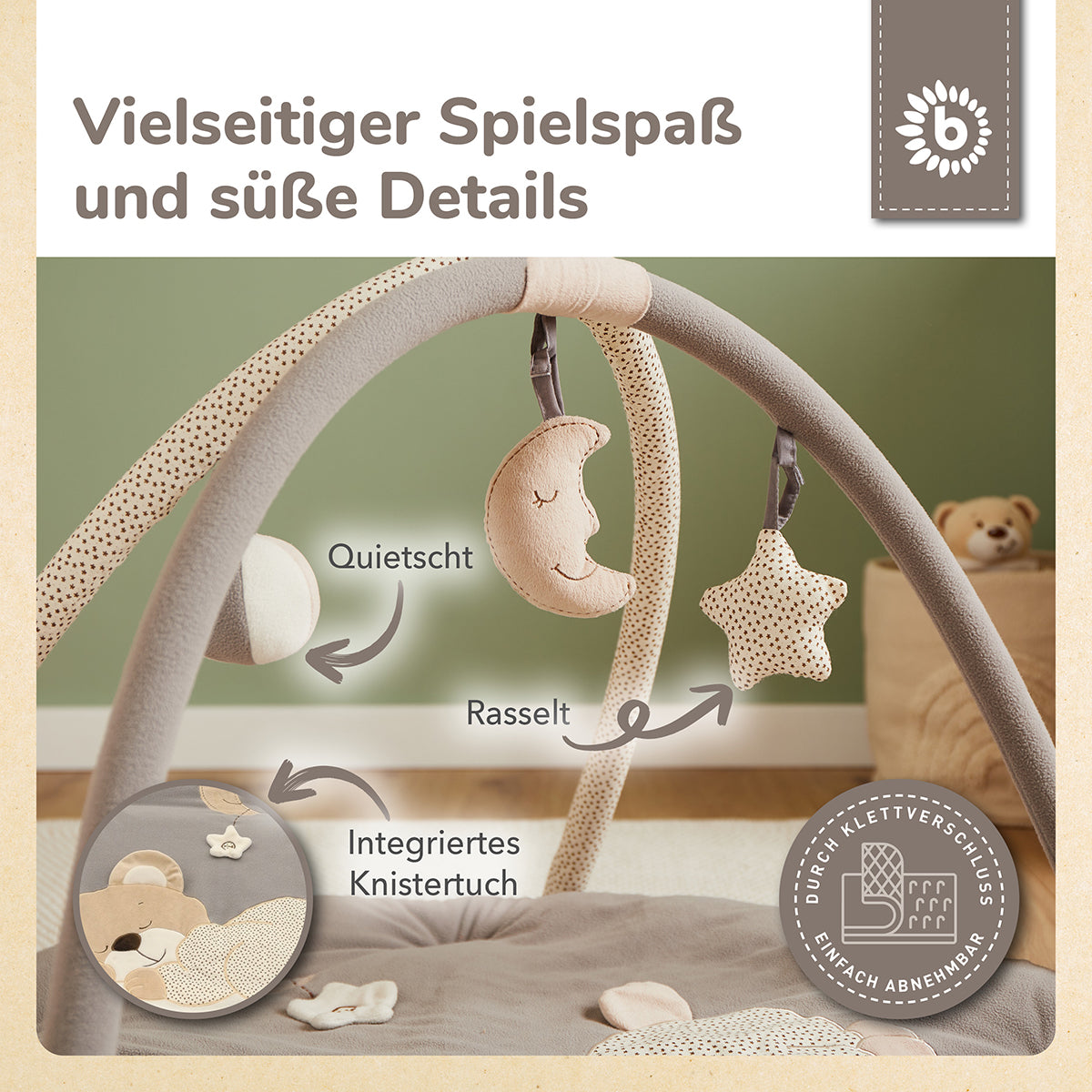 Spieldecke mit Activitybogen