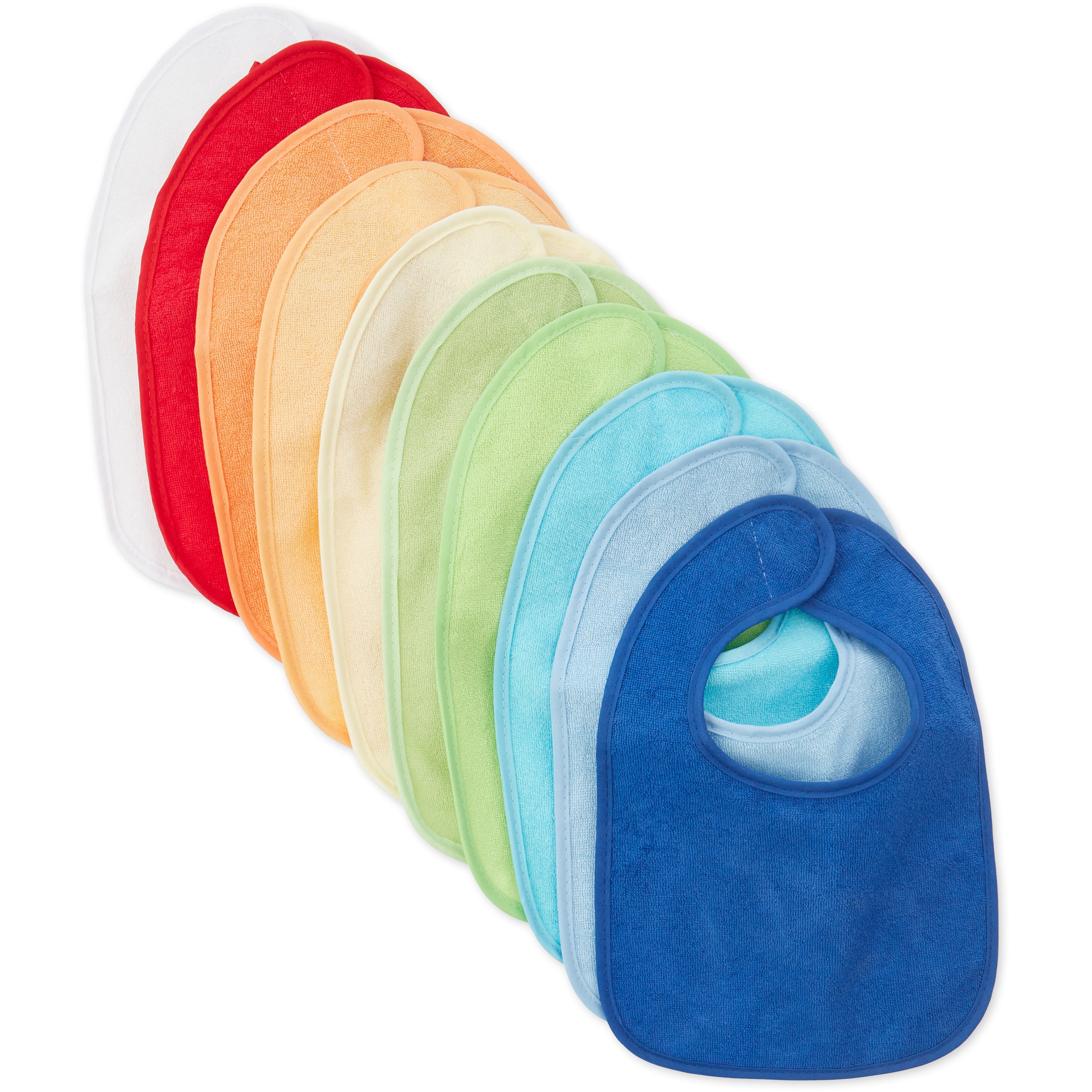 10er Set Lätzchen Rainbow