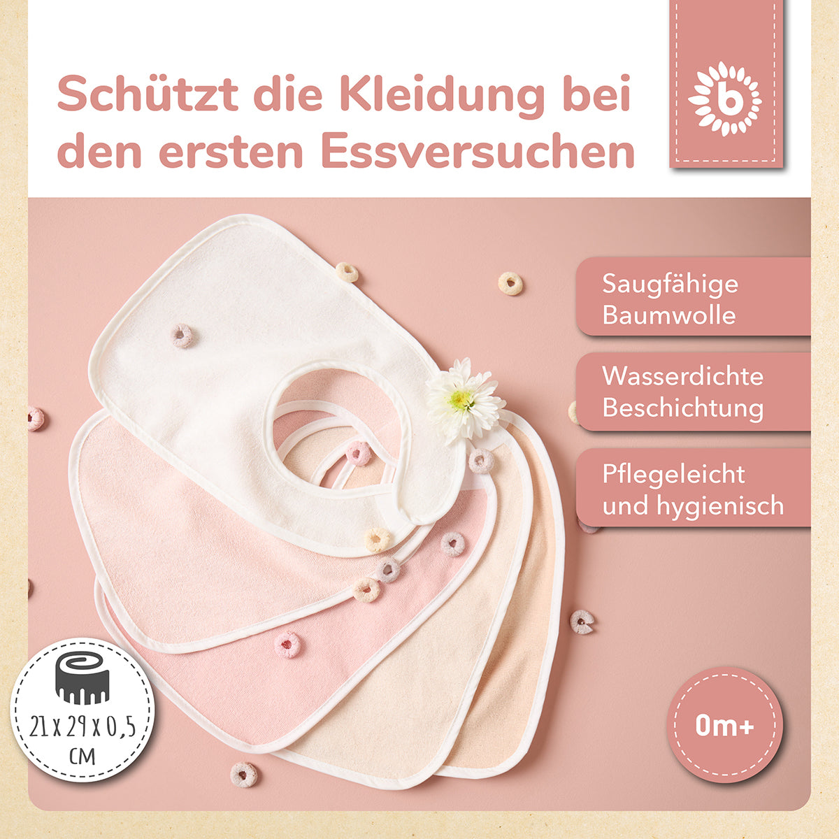 Lätzchen 5er Set Ella